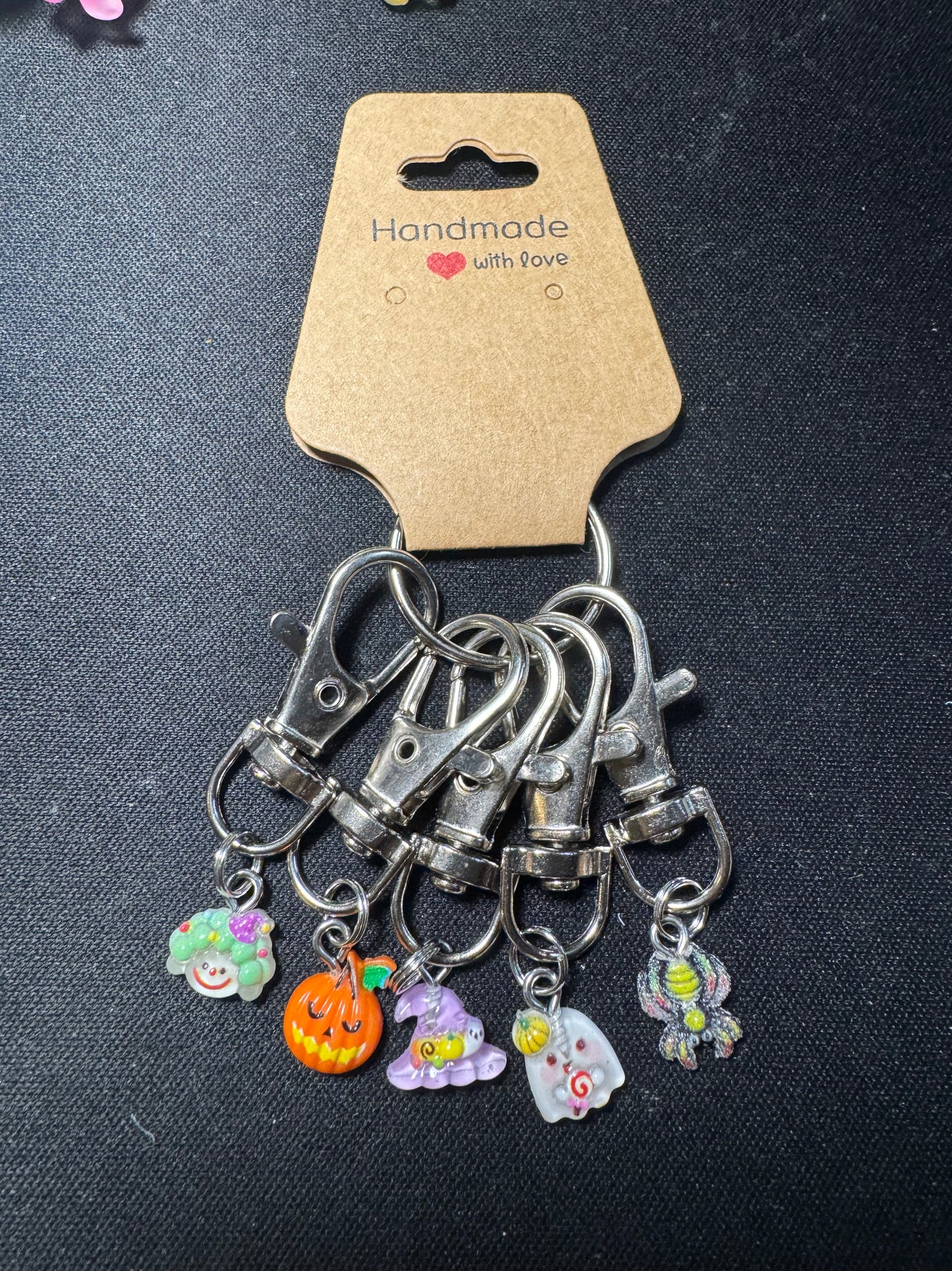 Halloween stitch markers set 5