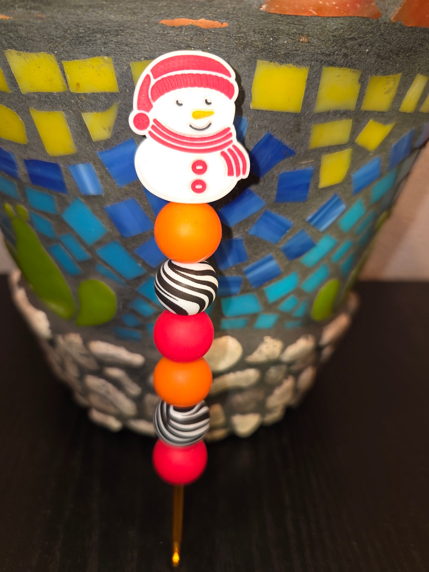Snowman Crochet Hook