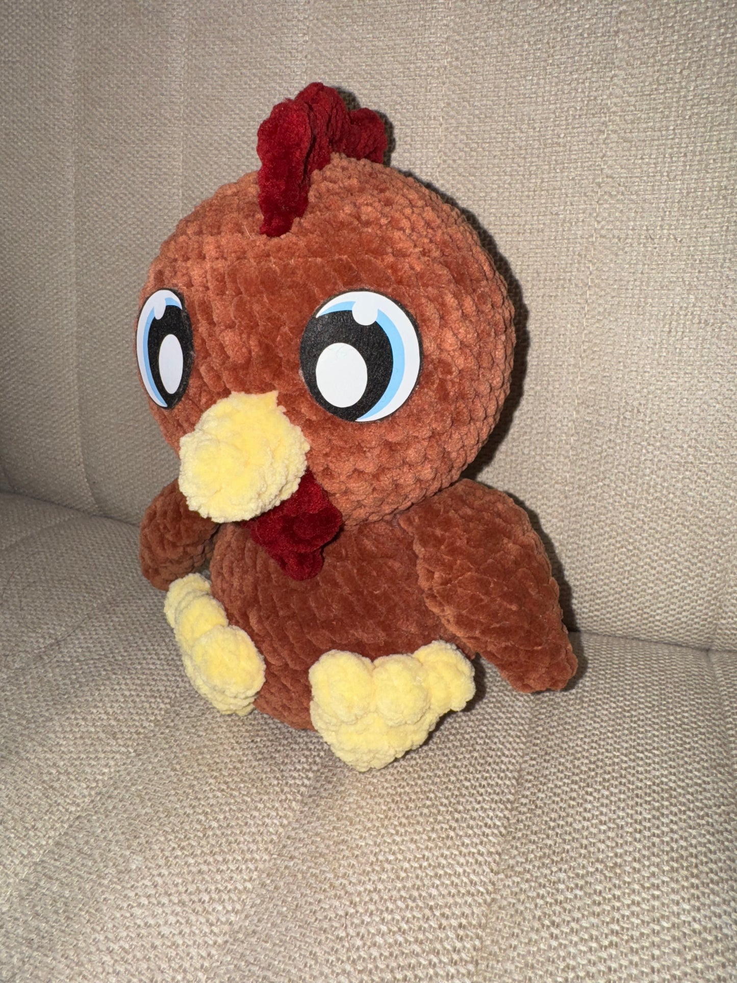 Brown chicken