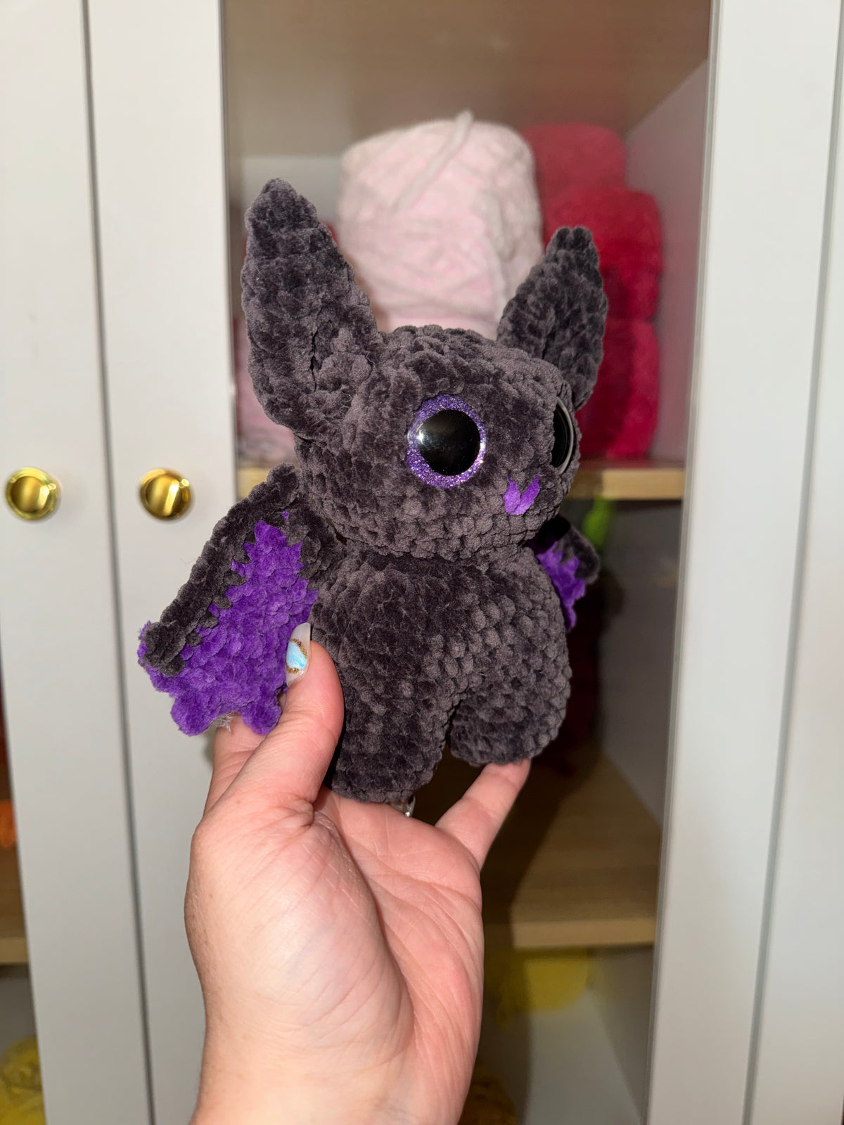 Bat purple/gray