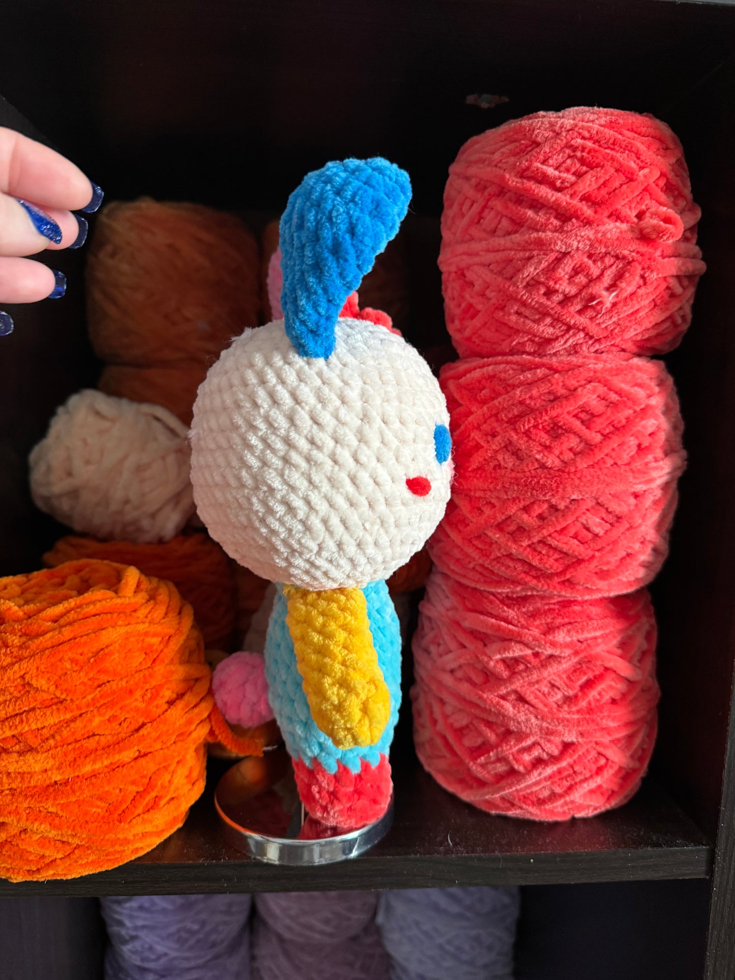 Colorful hello by bunny