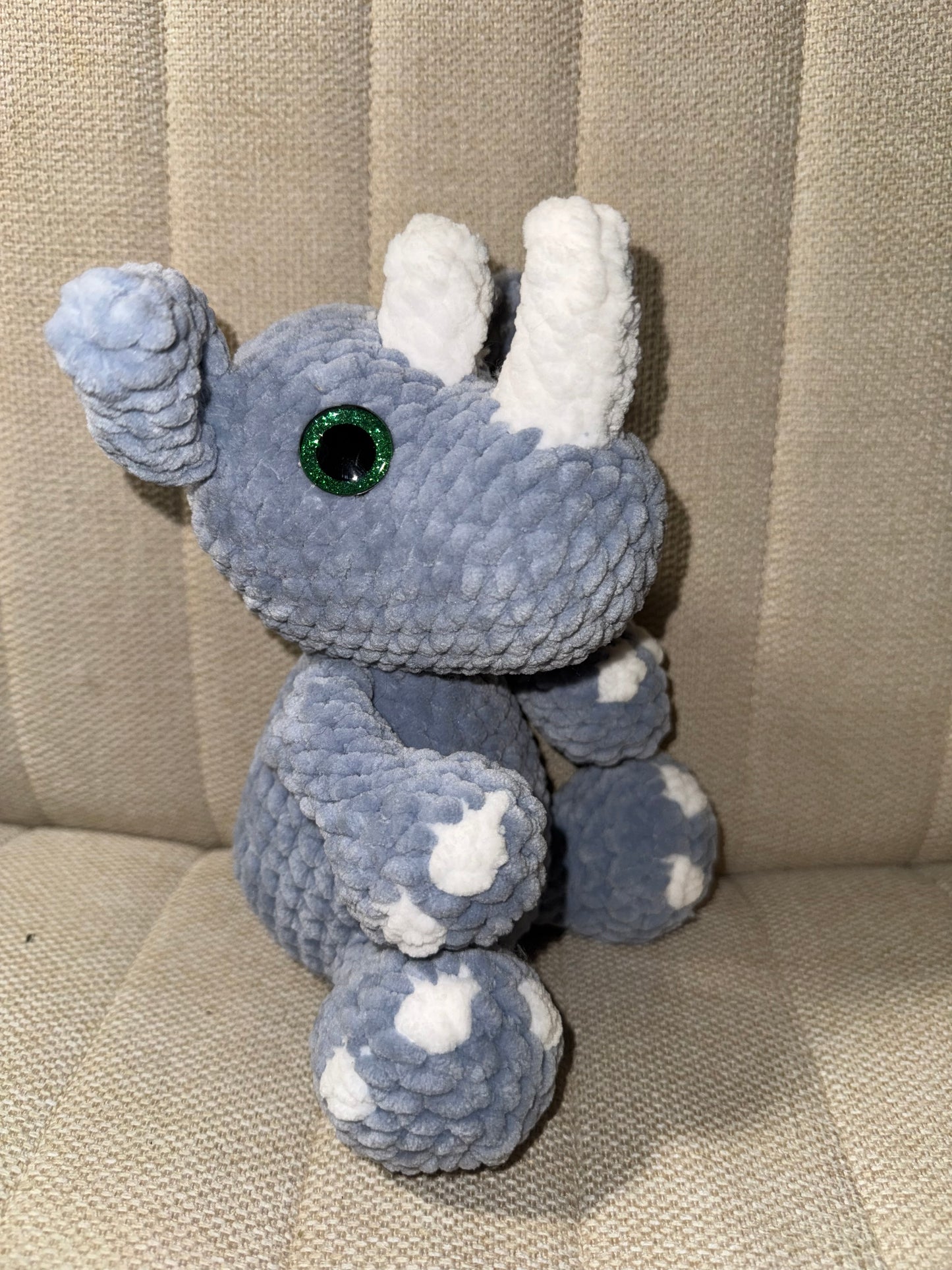 Sitting Rhino