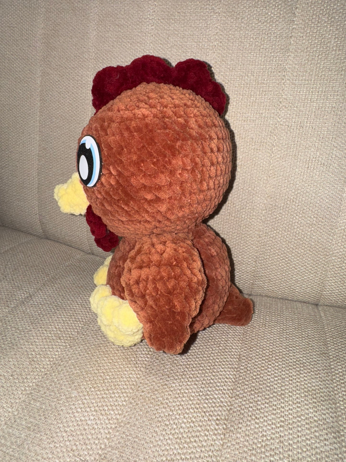 Brown chicken