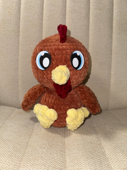 Brown chicken