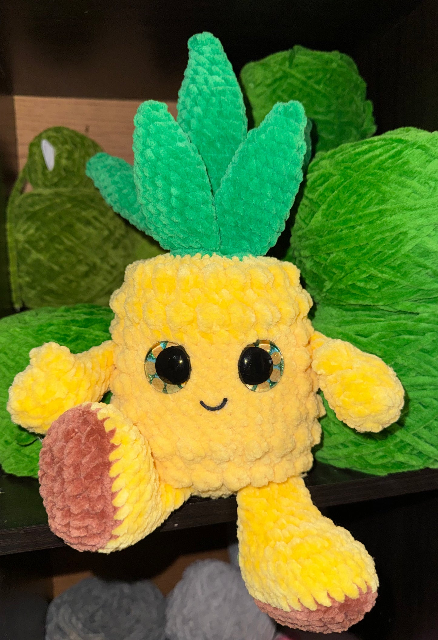 Happy pineapple man