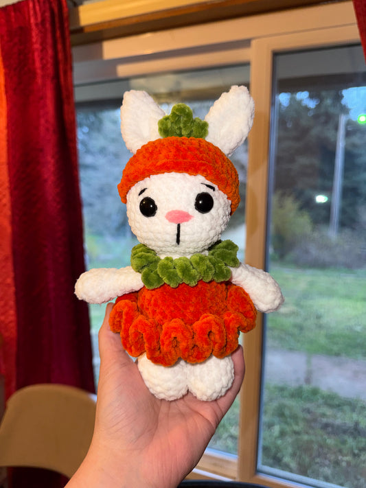 Crystal custom carrot bunny